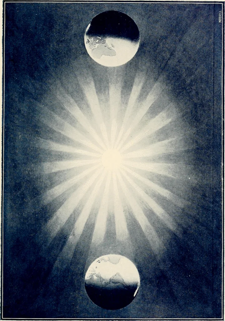 An illustration from The children's book of stars, 1908, leaf 62
