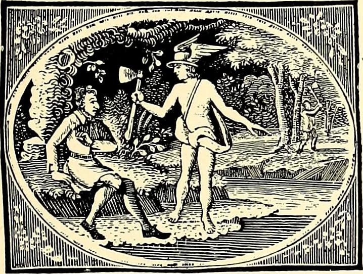 An illustration from Children's books and their illustrators, 1897, leaf 26