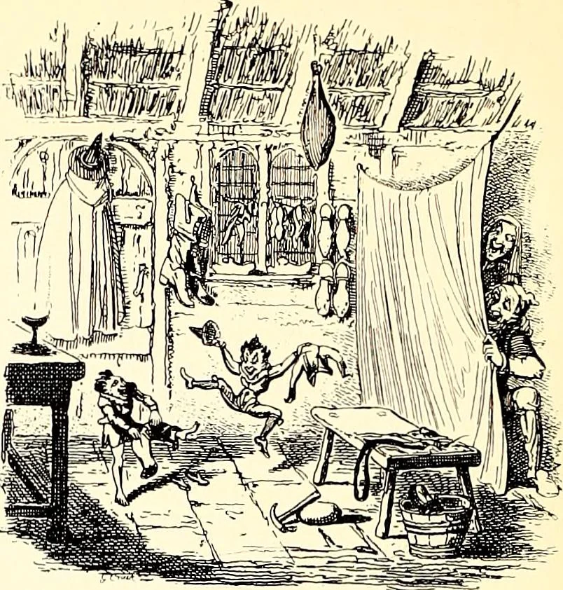 An illustration from Children's books and their illustrators, 1897, leaf 29