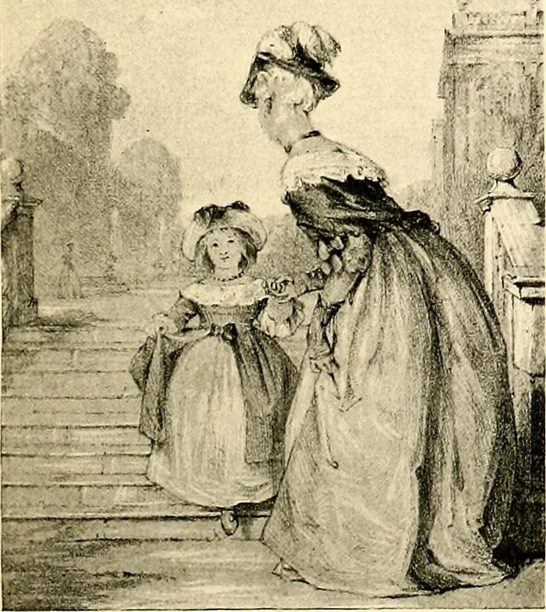 An illustration from Children's books and their illustrators, 1897, leaf 30
