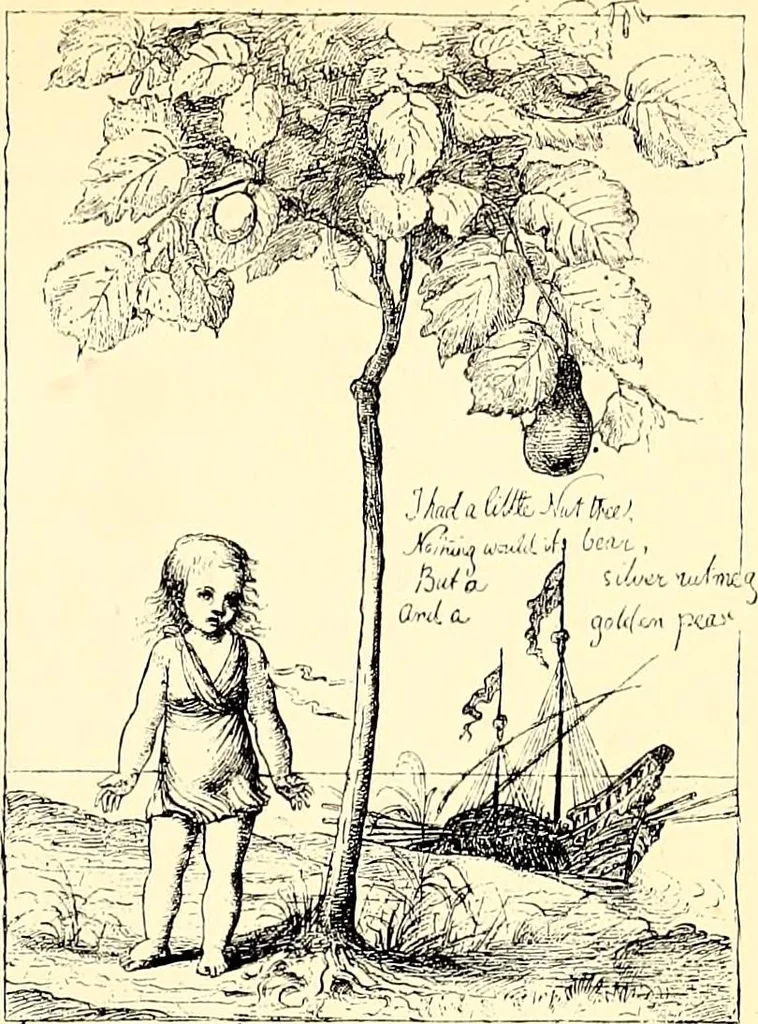 An illustration from Children's books and their illustrators, 1897, leaf 30
