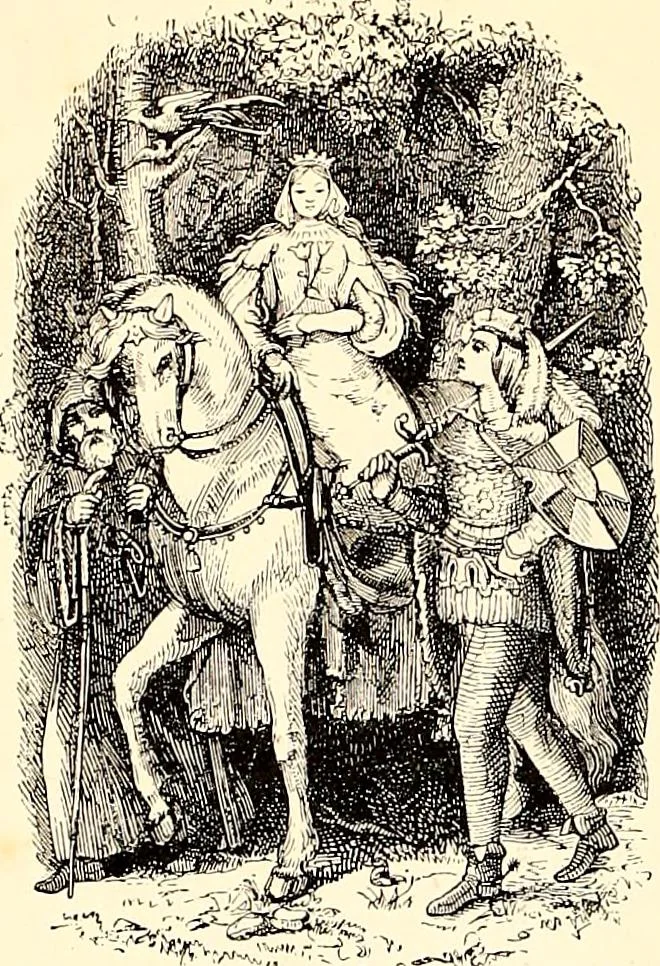 An illustration from Children's books and their illustrators, 1897, leaf 43