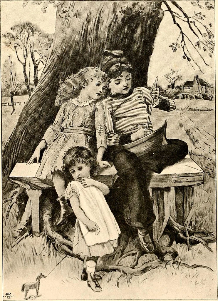 An illustration from Children's books and their illustrators, 1897, leaf 51