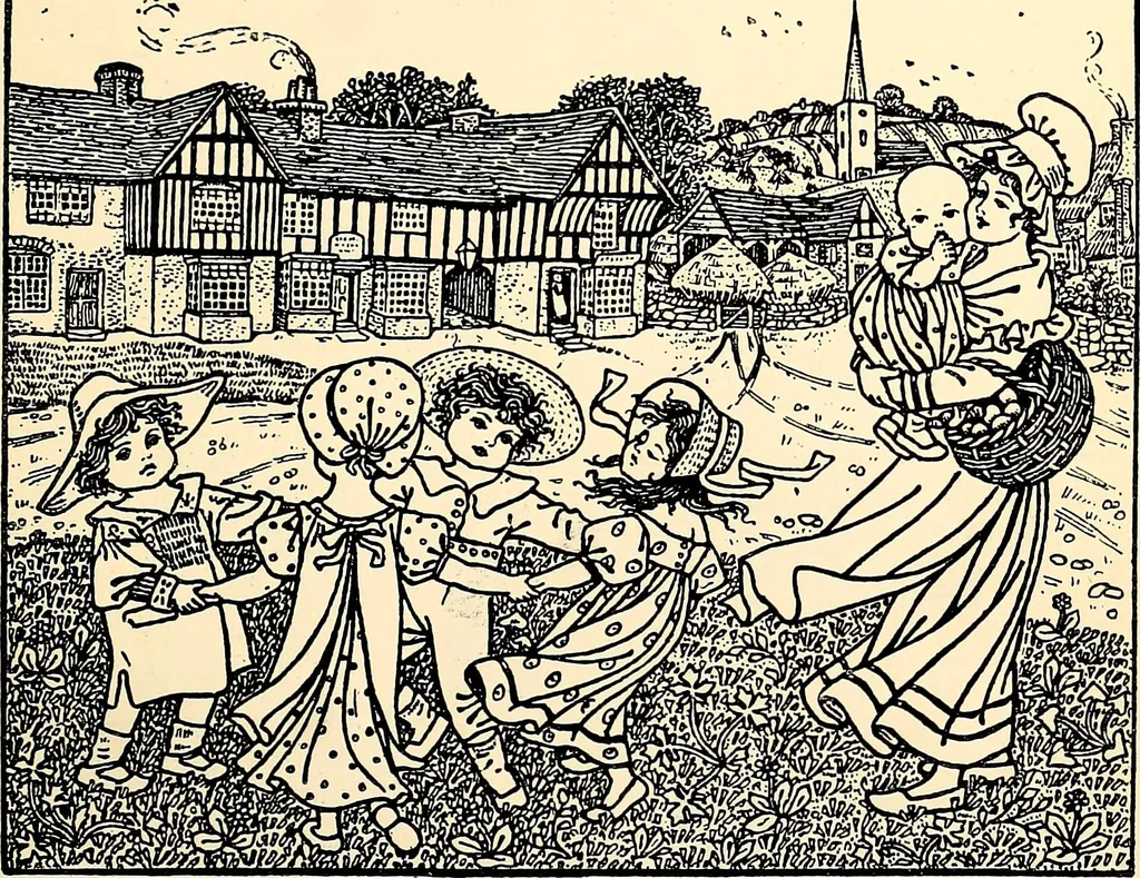 An illustration from Children's books and their illustrators, 1897, leaf 66