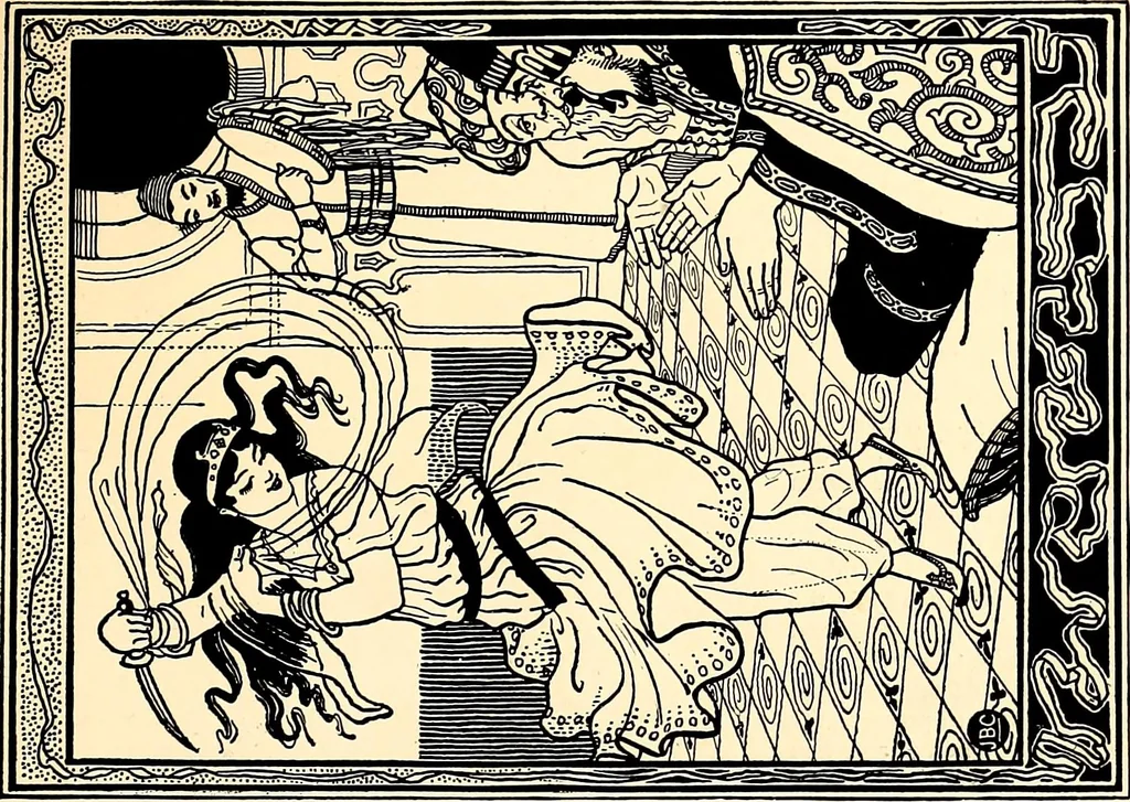 An illustration from Children's books and their illustrators, 1897, leaf 72