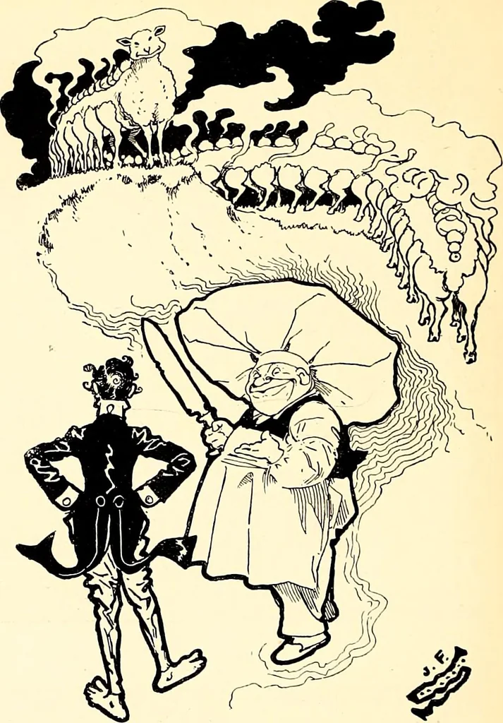 An illustration from Children's books and their illustrators, 1897, leaf 73