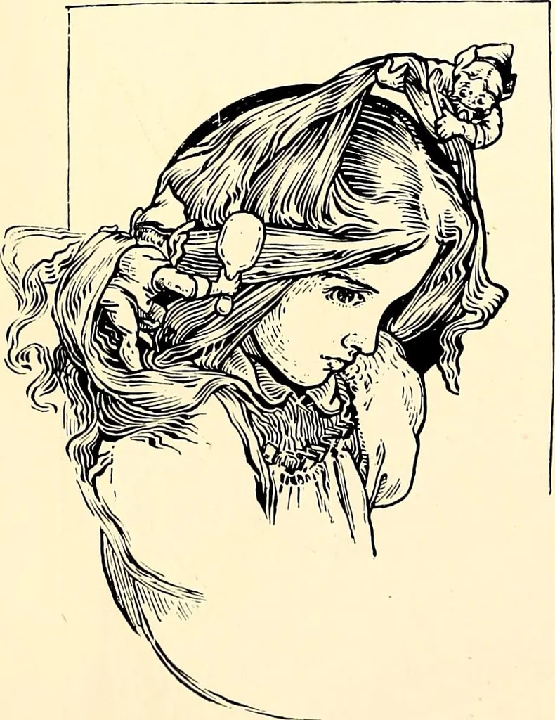 An illustration from Children's books and their illustrators, 1897, leaf 75