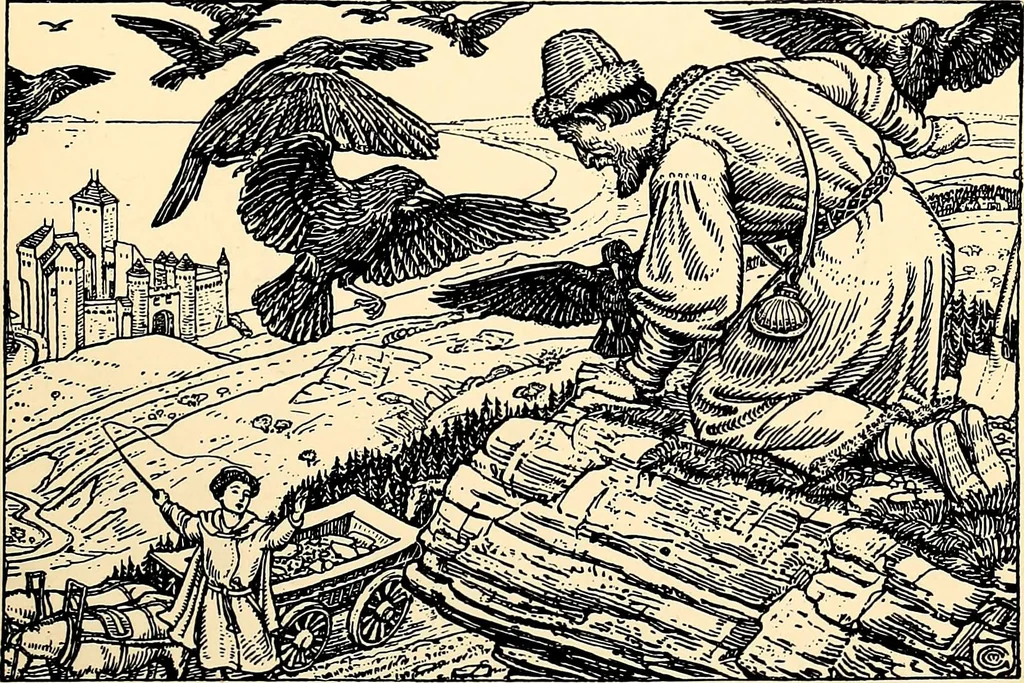 An illustration from Children's books and their illustrators, 1897, leaf 76