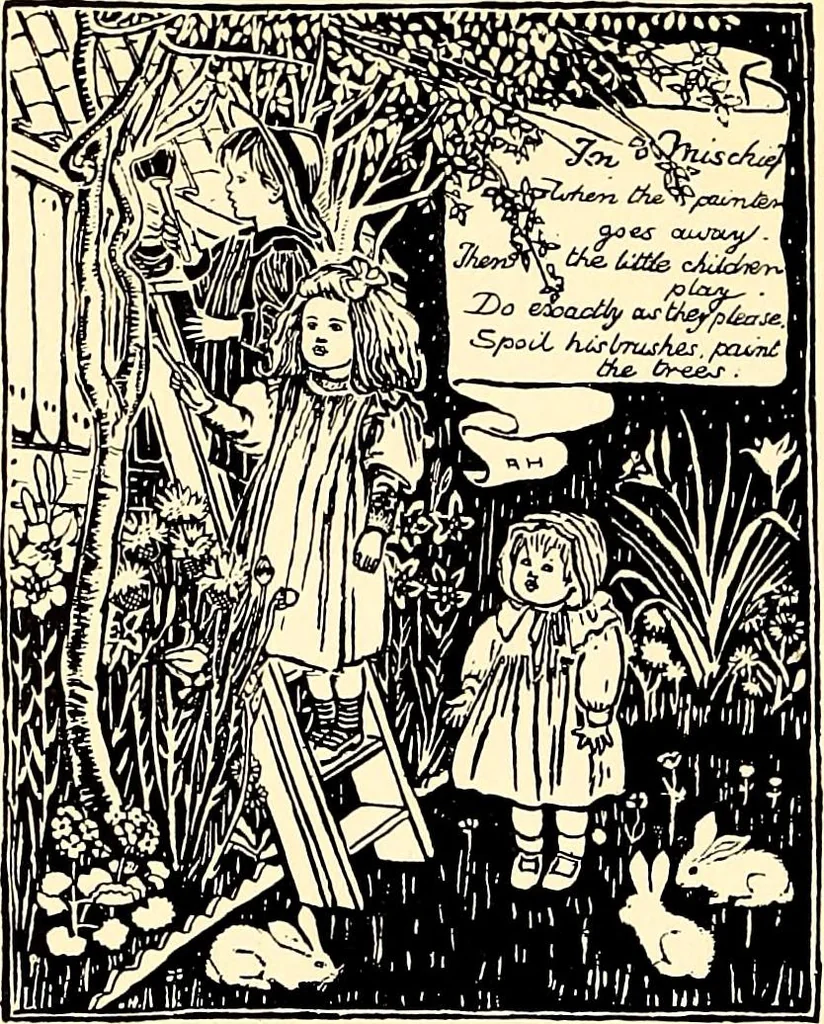 An illustration from Children's books and their illustrators, 1897, leaf 81