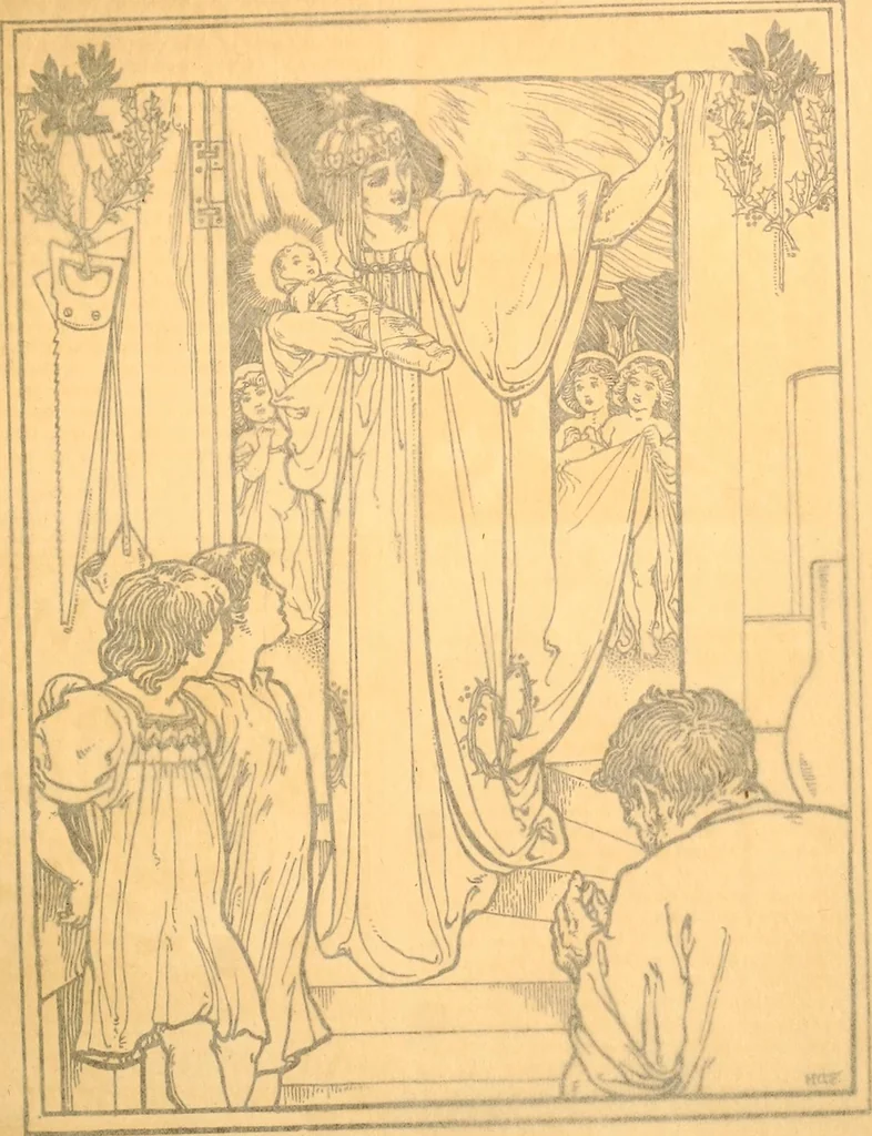 An illustration from Children's books and their illustrators, 1897, leaf 82