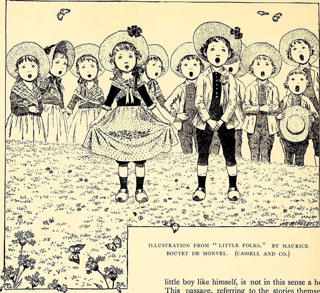 An illustration from Children's books and their illustrators, 1897, leaf 91