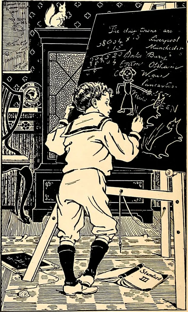 An illustration from Children's books and their illustrators, 1897, leaf 93
