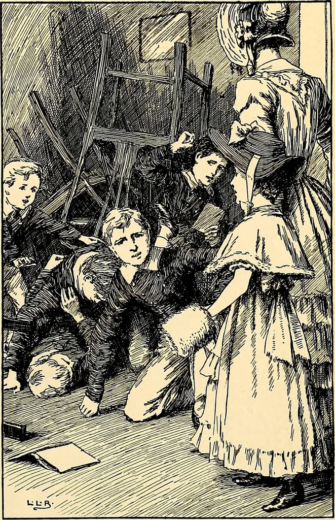 An illustration from Children's books and their illustrators, 1897, leaf 96