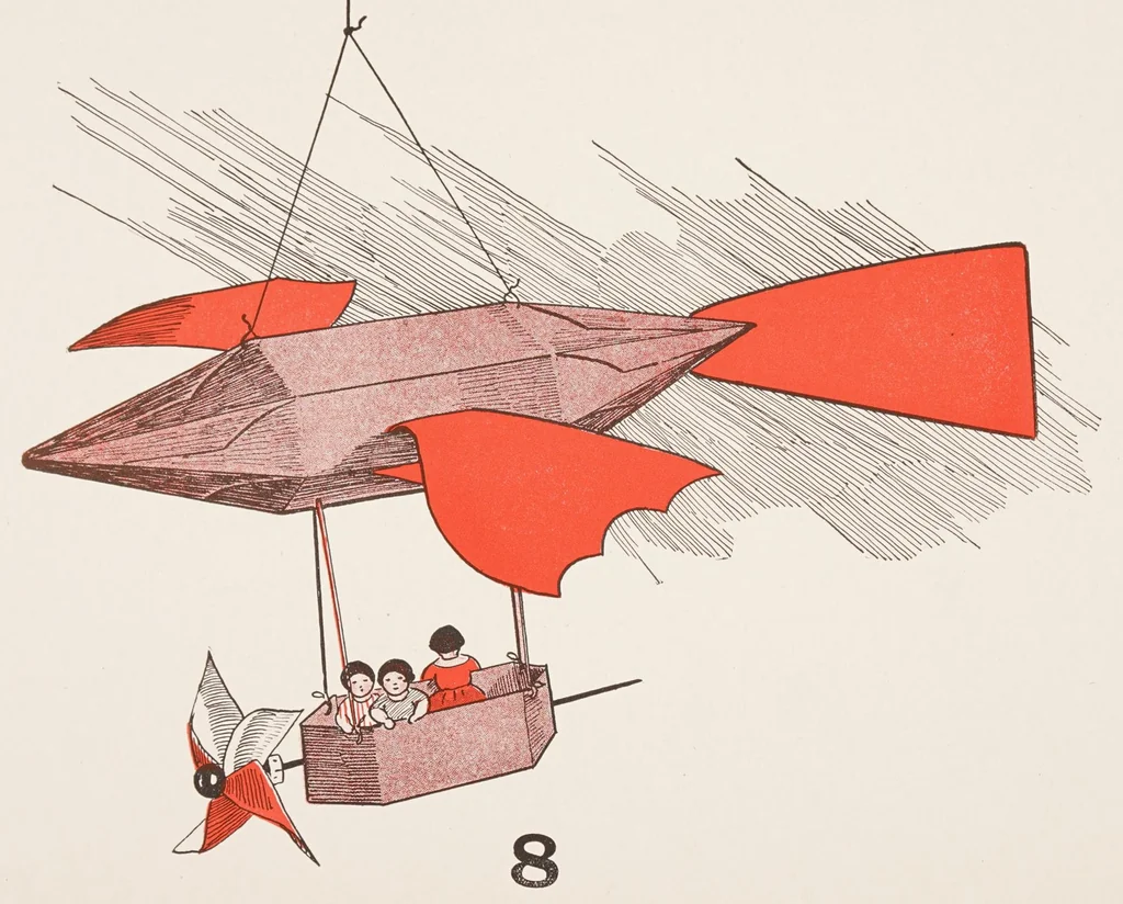 An illustration from The children's kraft shop,, 1914, leaf 27
