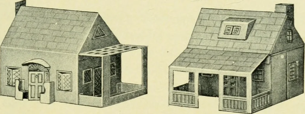 An illustration from Children's occupations, 1920, leaf 174