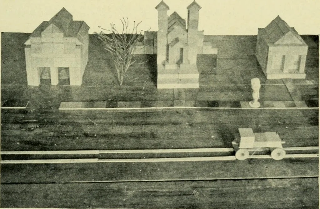 An illustration from Children's occupations, 1920, leaf 178