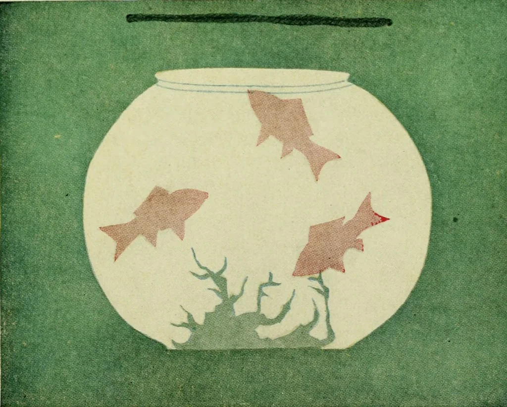 An illustration from Children's occupations, 1920, leaf 244