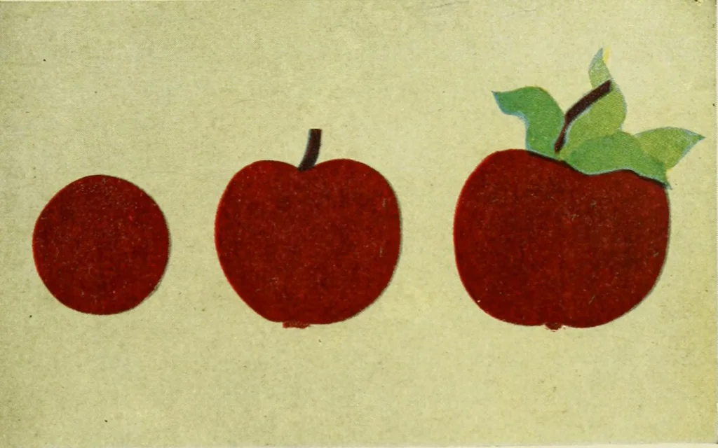 An illustration from Children's occupations, 1920, leaf 348