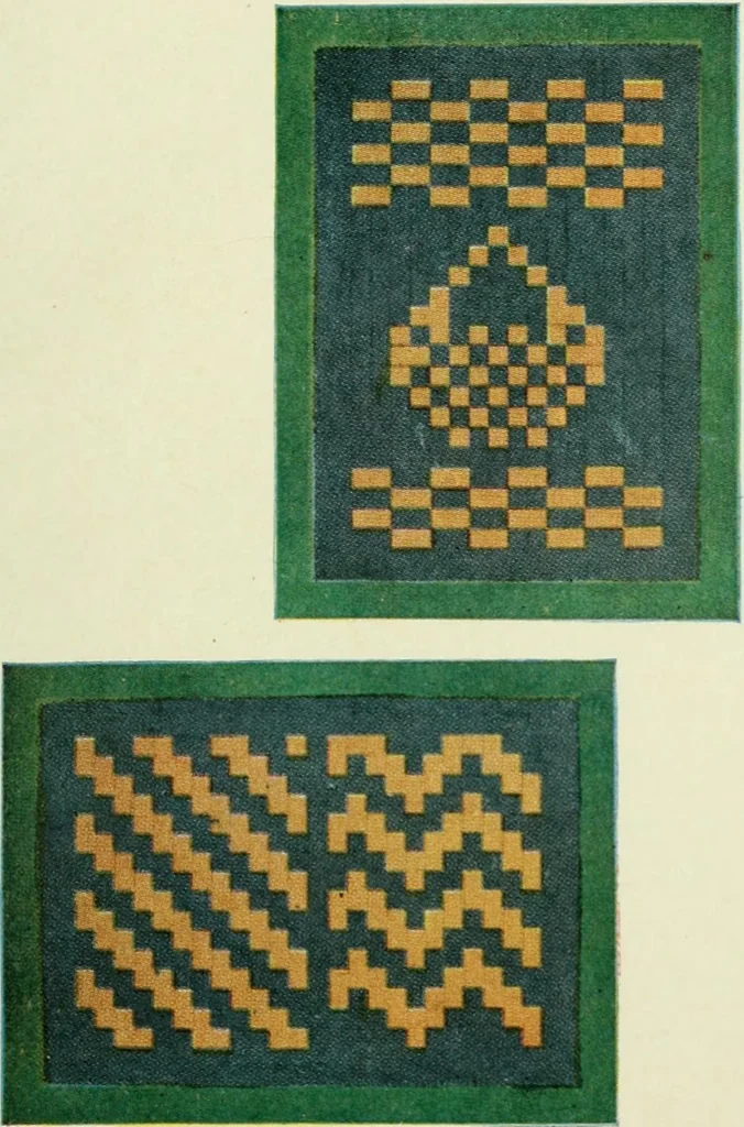 An illustration from Children's occupations, 1920, leaf 46