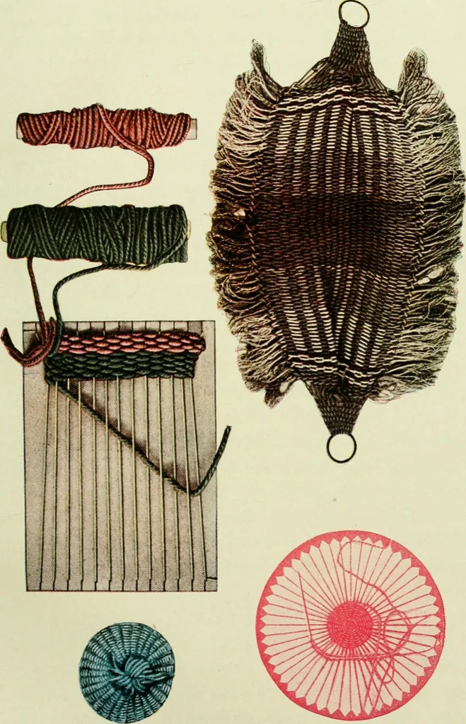An illustration from Children's occupations, 1920, leaf 50