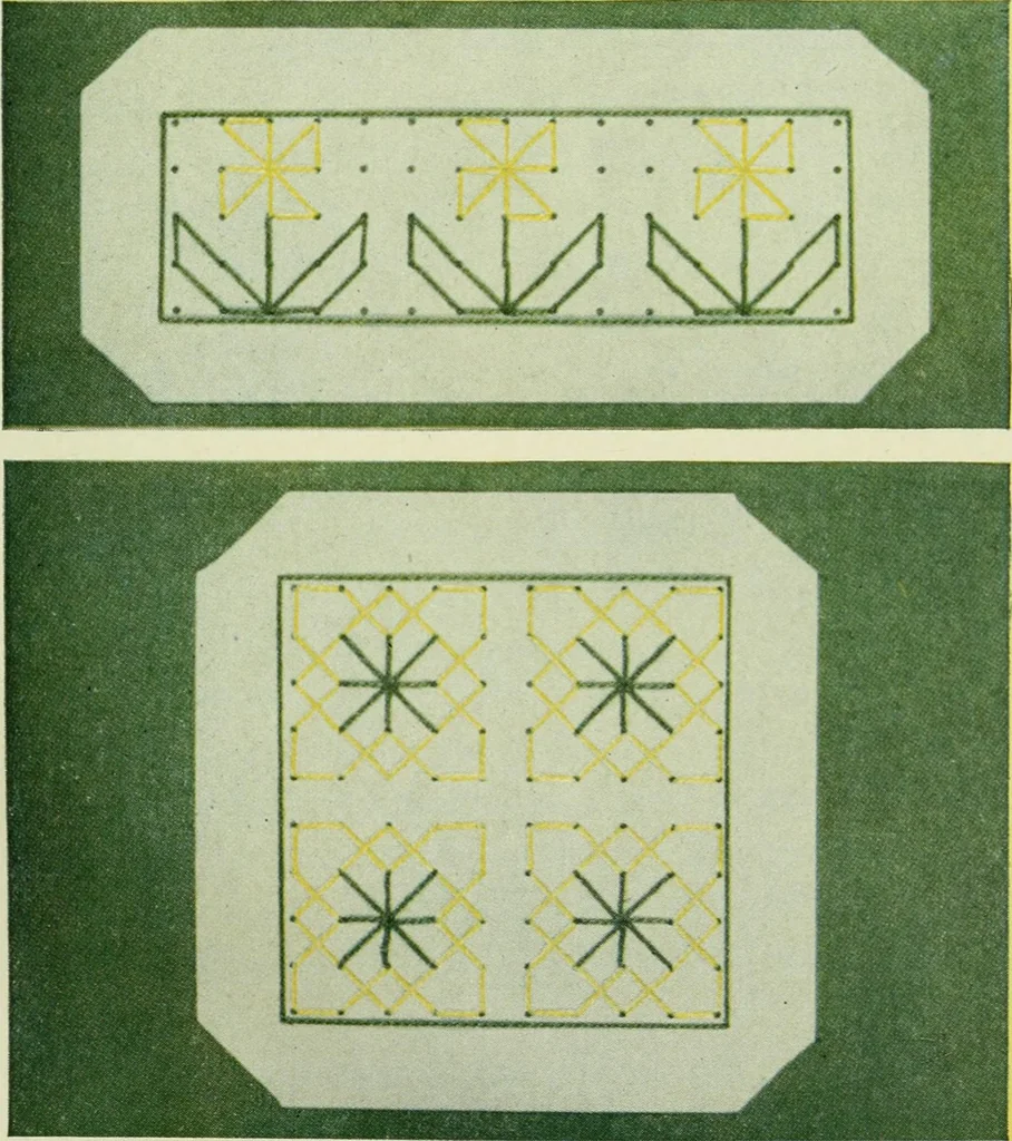 An illustration from Children's occupations, 1920, leaf 58