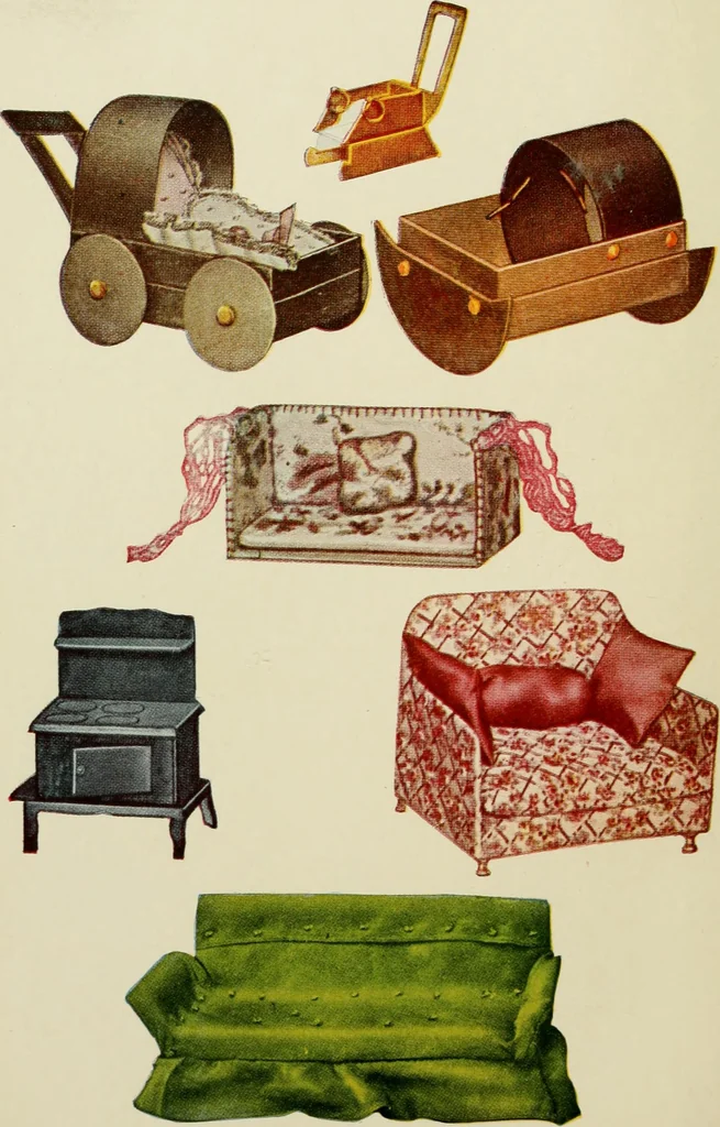 An illustration from Children's occupations, 1920, leaf 7