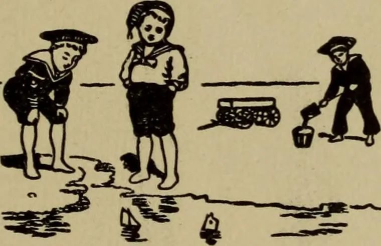 An illustration from Childrens parties for Sunday school and home .., 1915, leaf 6