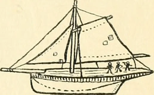 An illustration from Children's singing games, with the tunes to which they are sung, 1900, leaf 28