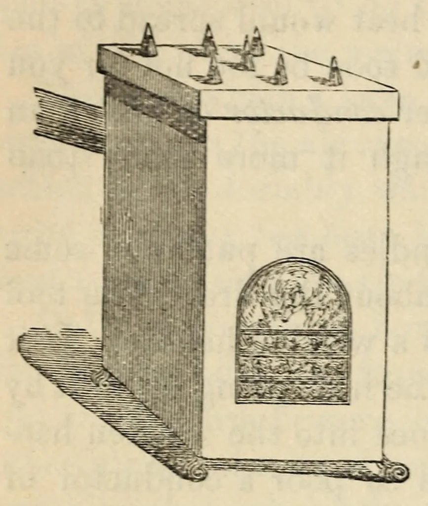 An illustration from The Child's Book of Nature for the Use of Families and Schools Intended to Aid Mothers and Teachers in Training Children in the Observation of Nature. Revised Edition. Part 3: Air, Water, Heat, Light, etc., 1886, leaf 146