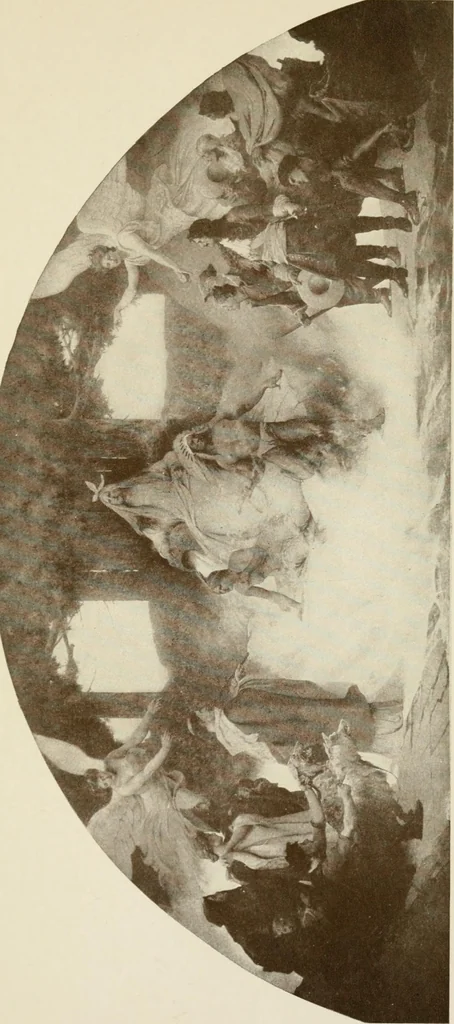 An illustration from A child's guide to pictures, 1908, leaf 100