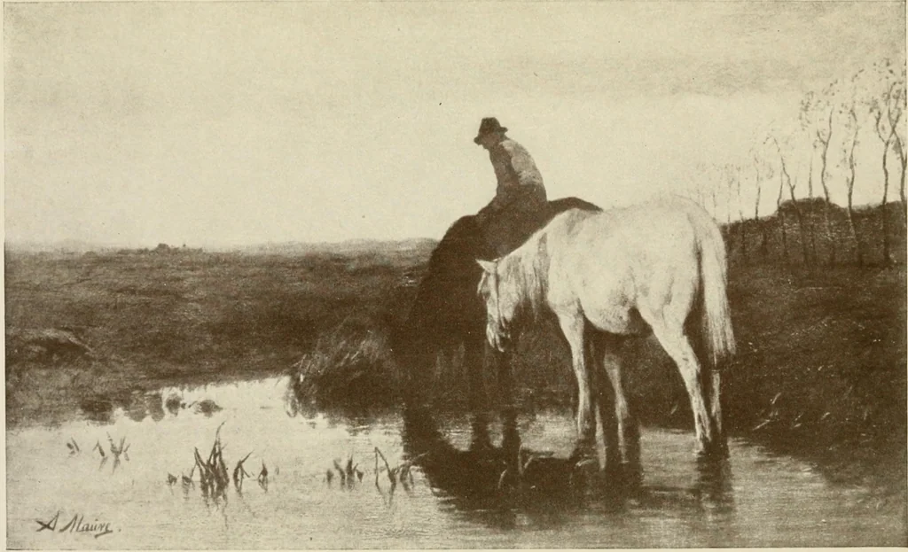 An illustration from A child's guide to pictures, 1908, leaf 282
