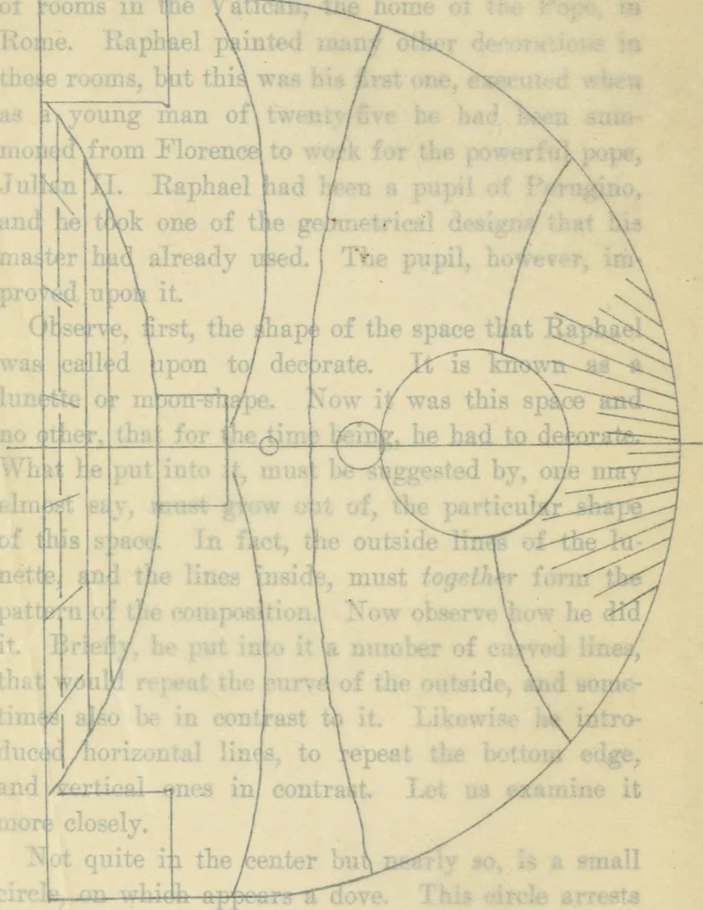 An illustration from A child's guide to pictures, 1908, leaf 63