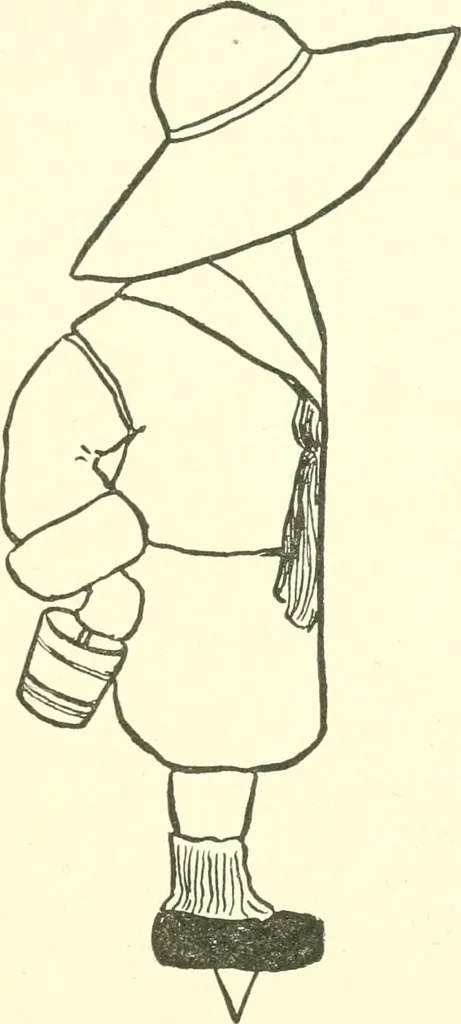 An illustration from The child's rainy day book, 1905, leaf 214