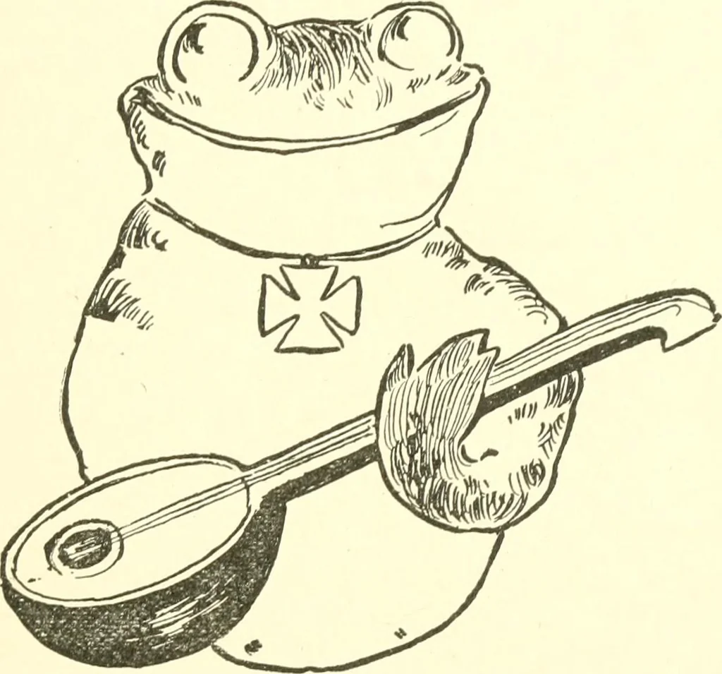 An illustration from The child's rainy day book, 1905, leaf 220