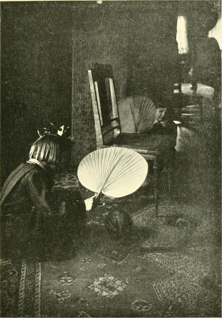 An illustration from The child's rainy day book, 1905, leaf 240