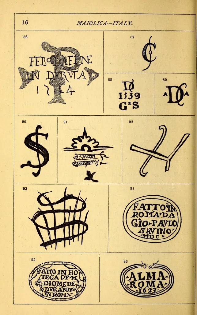 An illustration from The china collector's pocket companion, 1874, leaf 26