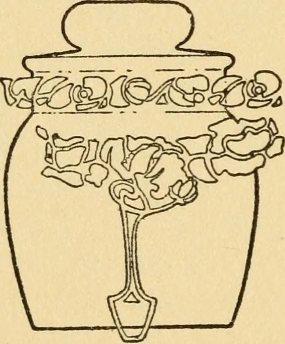 An illustration from china painter instruction book, The, 1914, leaf 13