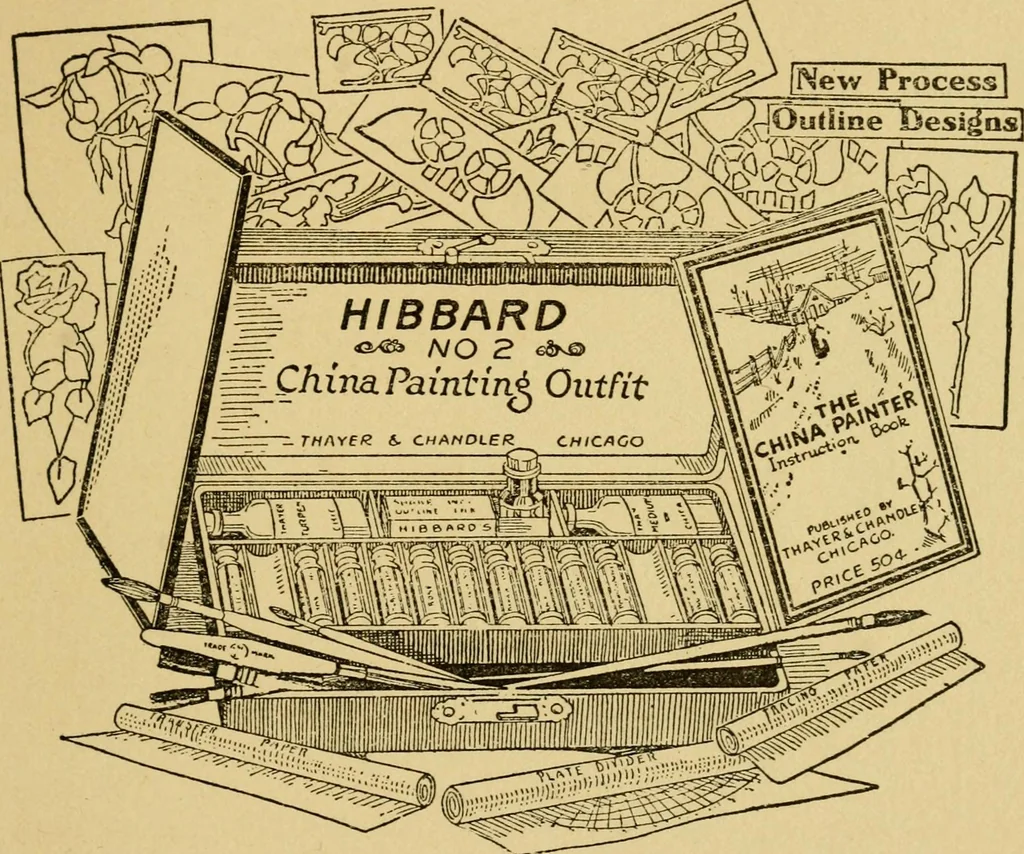An illustration from china painter instruction book, The, 1914, leaf 64