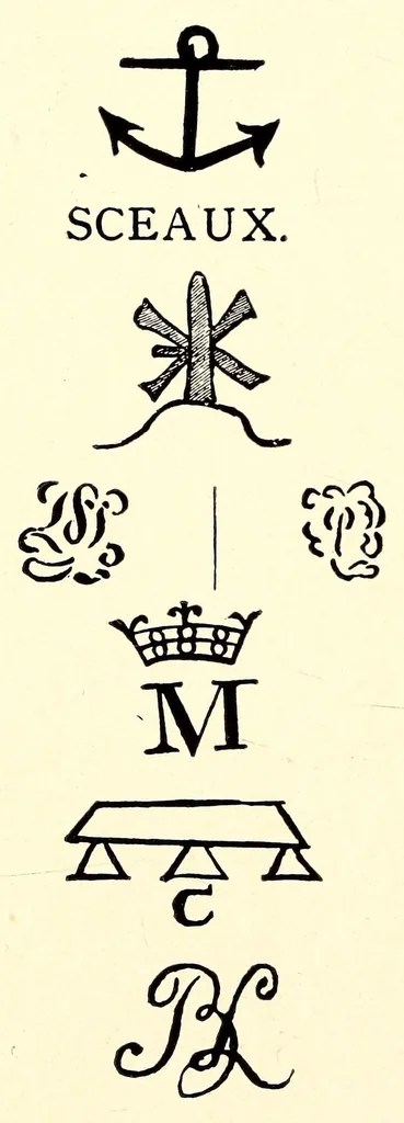 An illustration from China and pottery marks, 1920, leaf 34