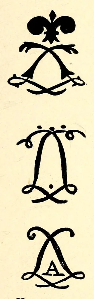 An illustration from China and pottery marks, 1920, leaf 39