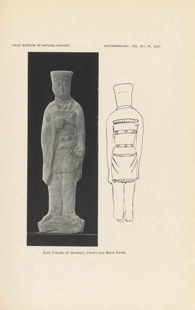 An illustration from Chinese clay figures, 1914, leaf 339