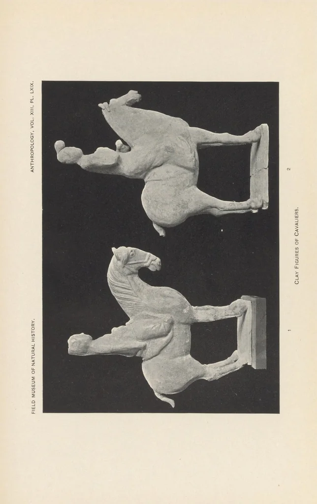 An illustration from Chinese clay figures, 1914, leaf 487