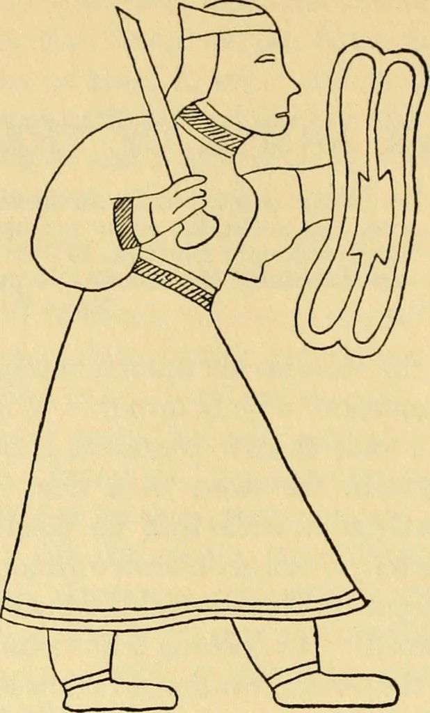 An illustration from Chinese clay figures, 1914, leaf 139