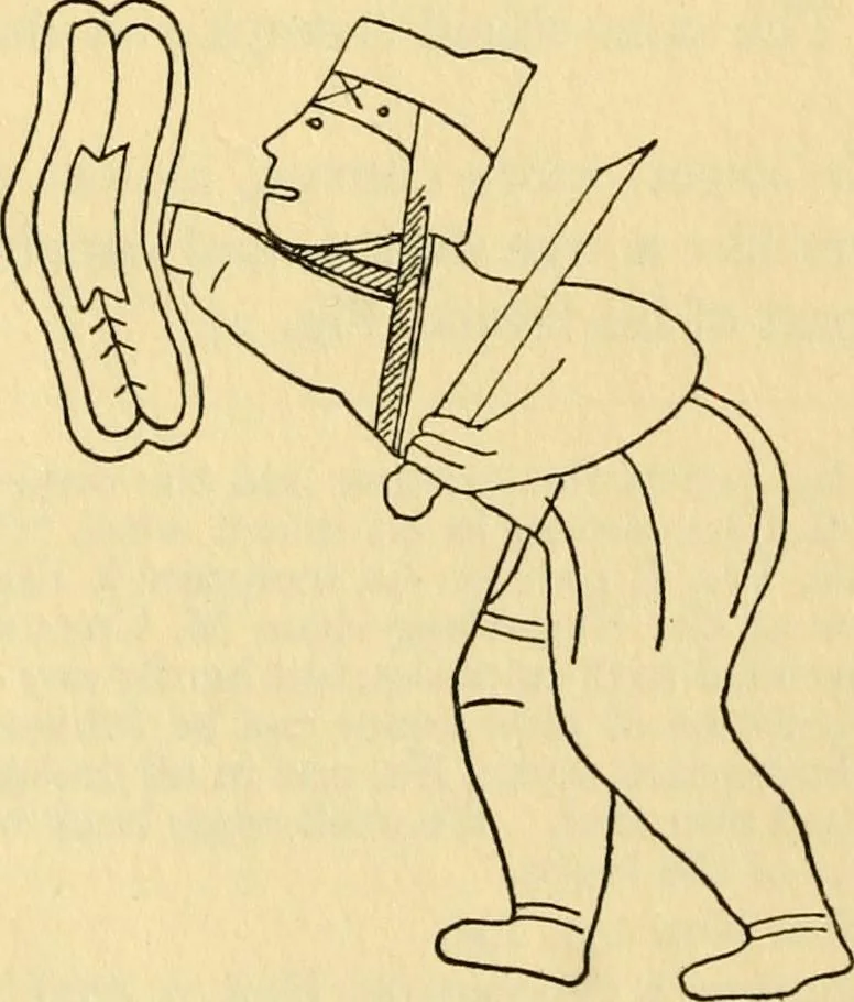 An illustration from Chinese clay figures, 1914, leaf 139