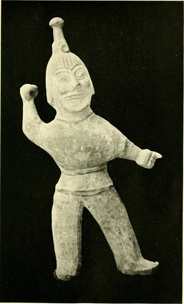 An illustration from Chinese clay figures, 1914, leaf 280