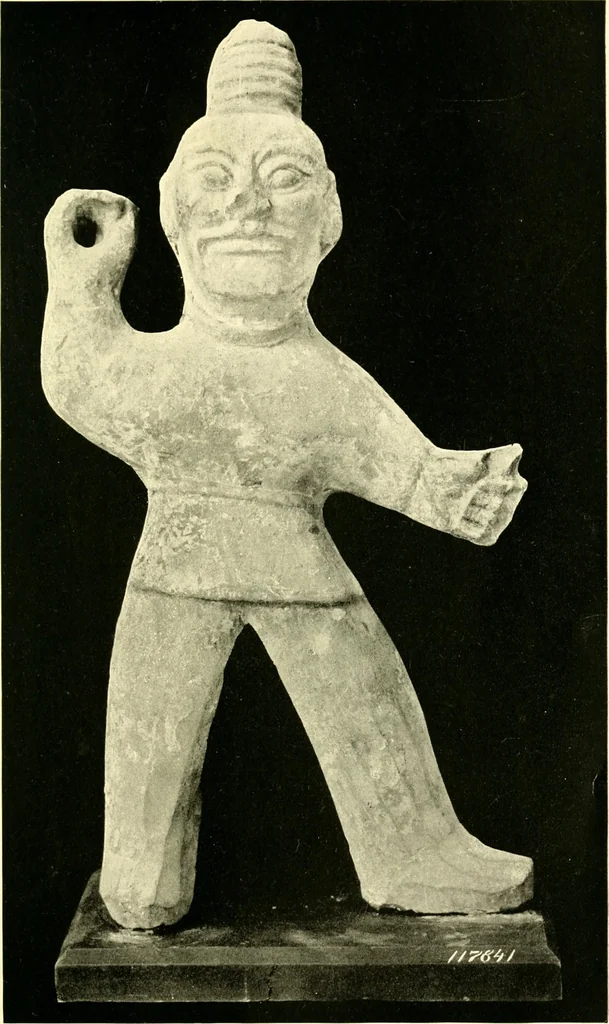 An illustration from Chinese clay figures, 1914, leaf 288