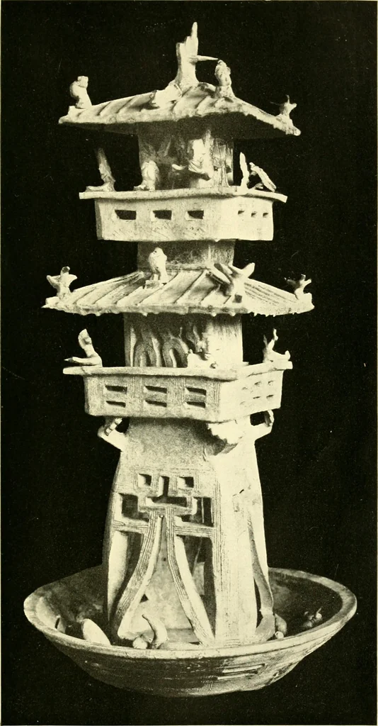 An illustration from Chinese clay figures, 1914, leaf 296