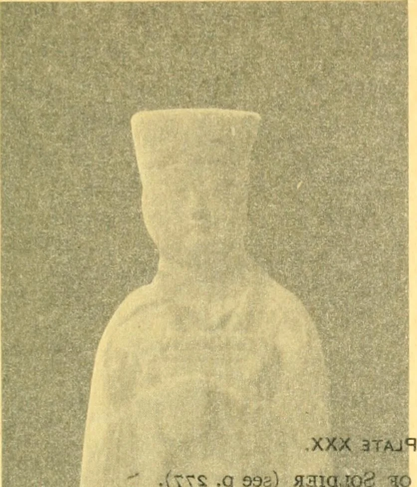 An illustration from Chinese clay figures, 1914, leaf 336