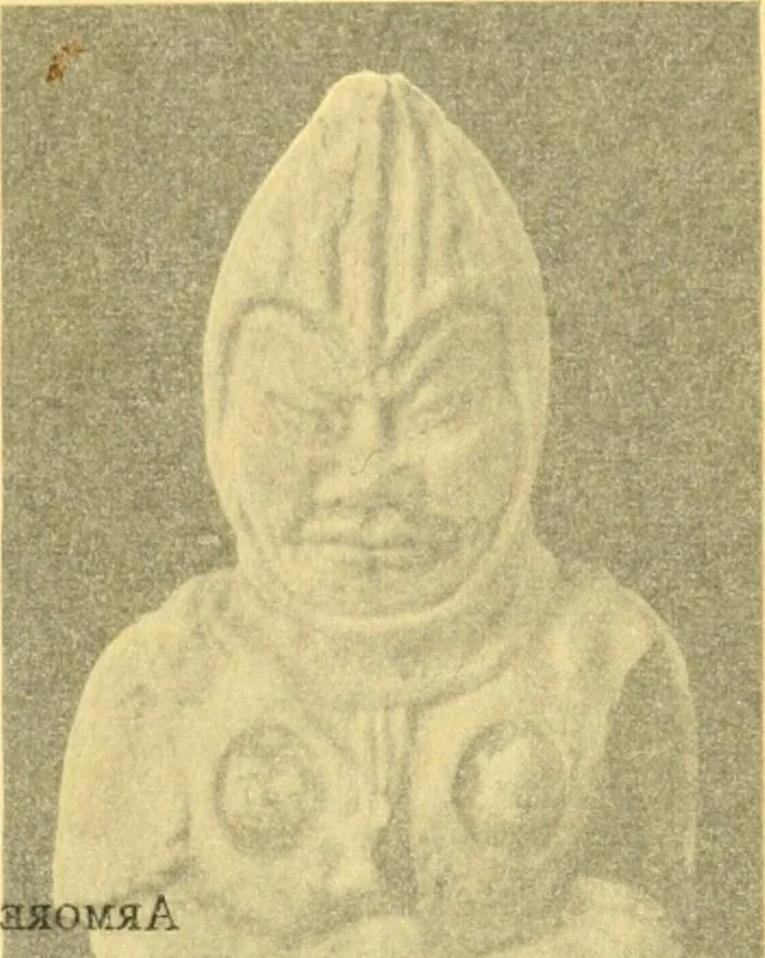 An illustration from Chinese clay figures, 1914, leaf 344