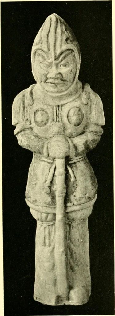 An illustration from Chinese clay figures, 1914, leaf 346